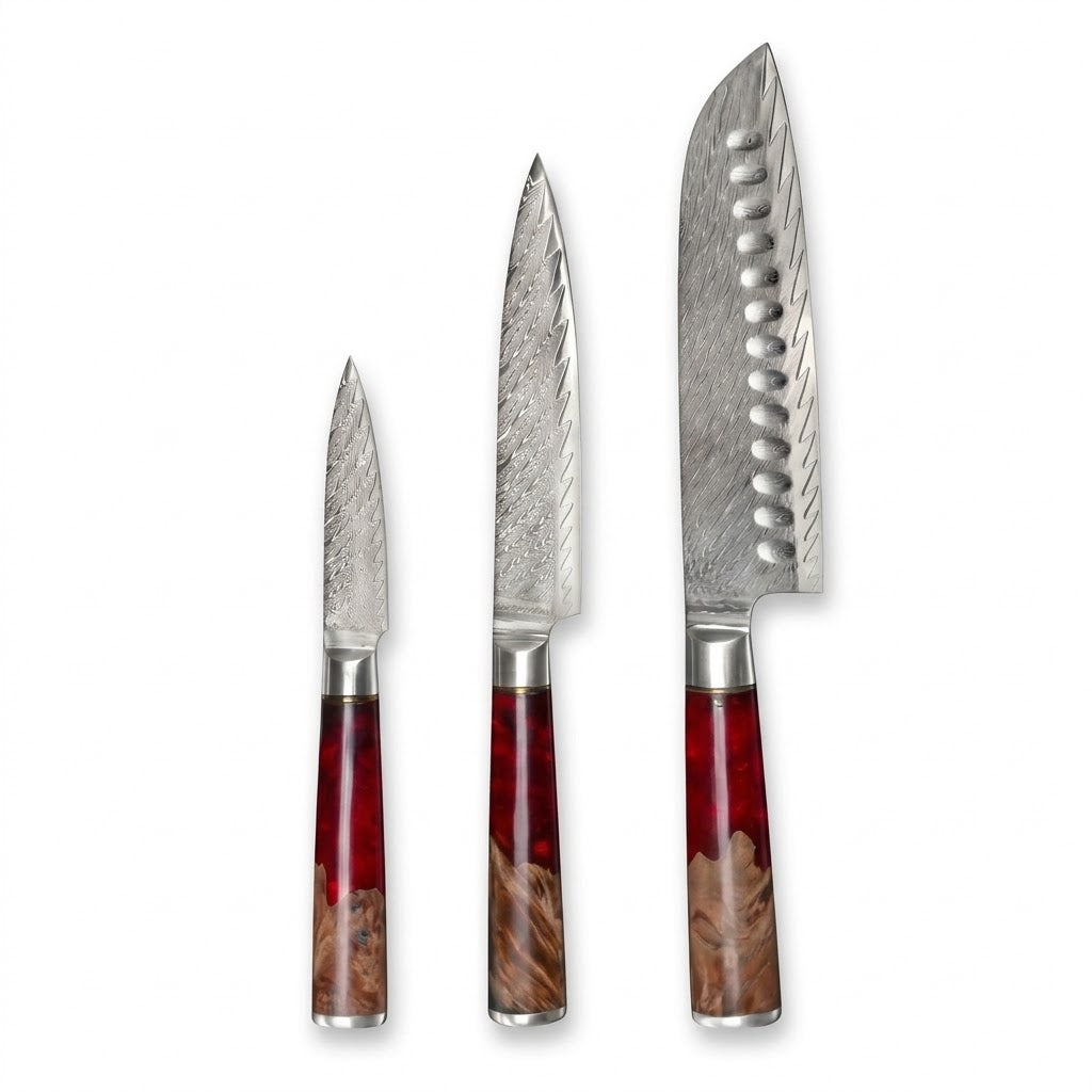 L'arsenal Santoku du chef