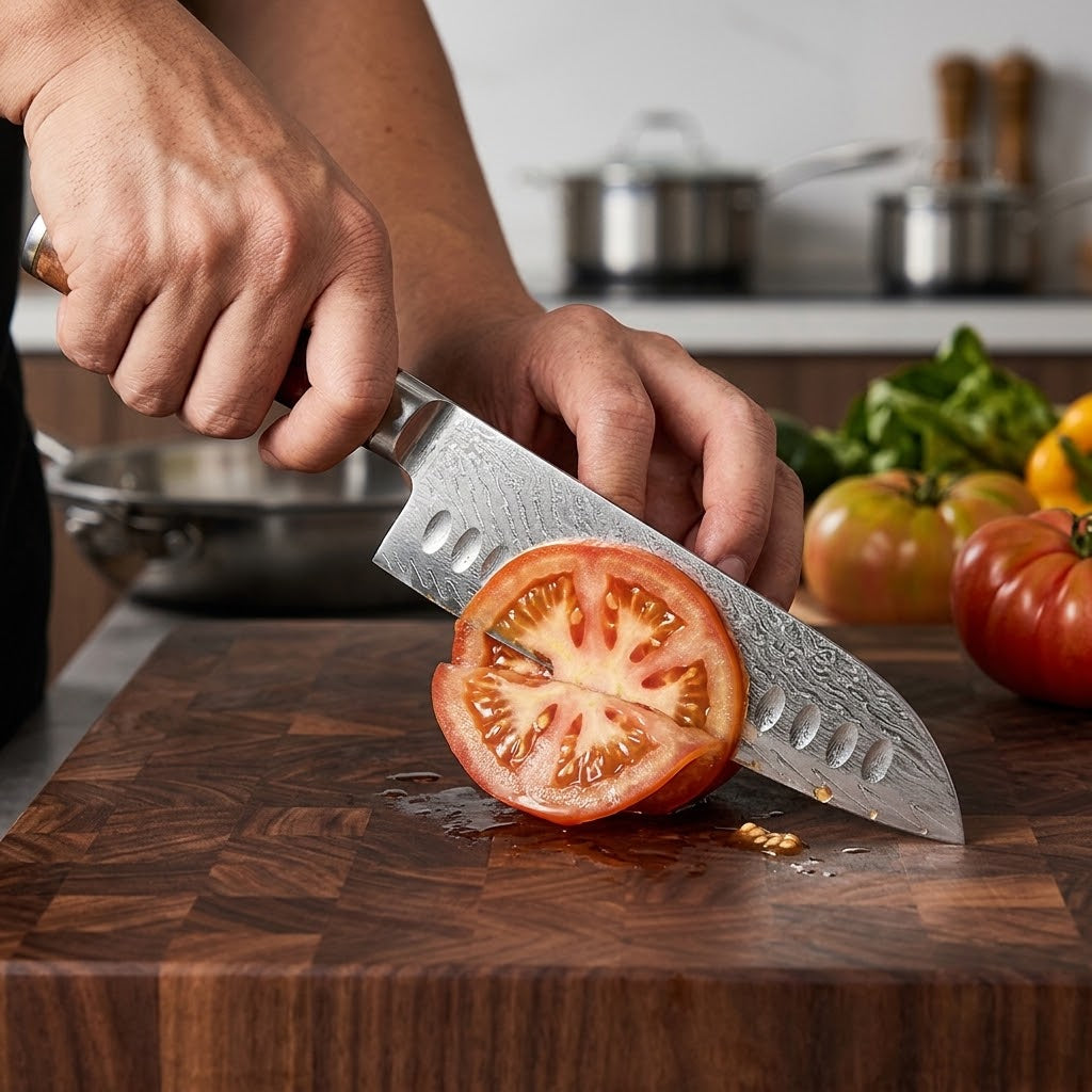 L'arsenal Santoku du chef